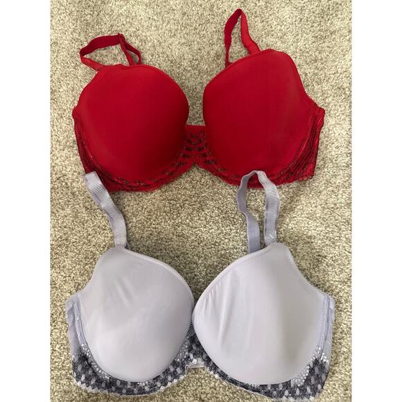 Wacoal La Femme Underwire T-shirt Bra Bundle (2)-32DD - Picture 2 of 10